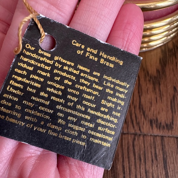 Vintage Partylite Candle with Fine Brass Coil Holder - Picture 3 of 6